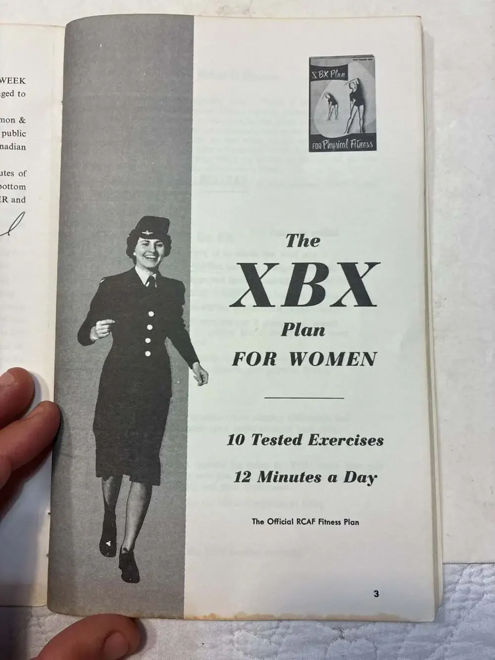 Royal Canadian Air Force Exercise Plans for Physical Fitness: XBX and 5BX Plans